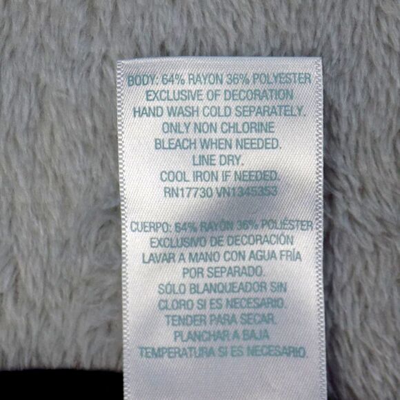 Kona Sol Swim Cover Medium Gauze Tassel Embroidery Coastal (BUNDLE PRICE $6) - Picture 6 of 6